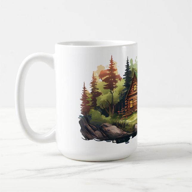 Cabin Series 15 oz Classic Mugg (Vänster)