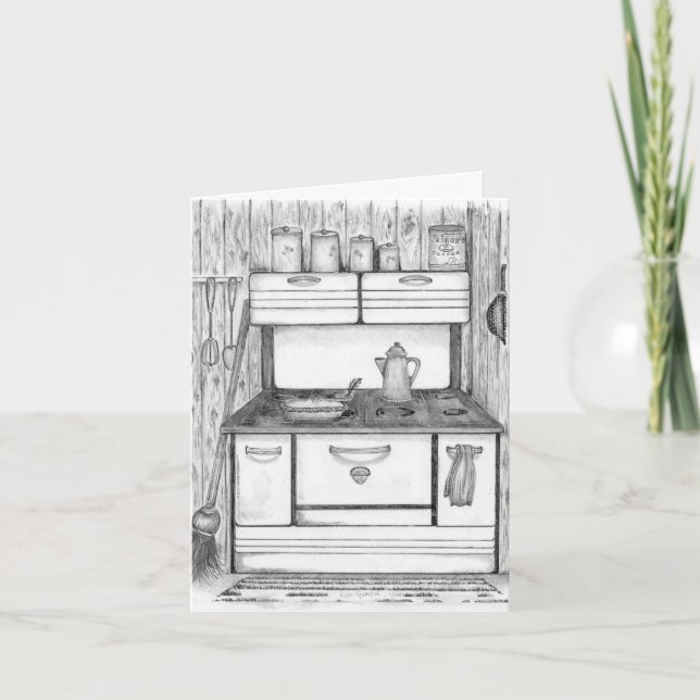 Cabin Stove Kort (Framsida)