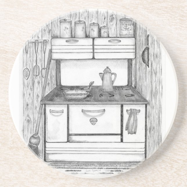 Cabin Stove Underlägg (Framsidan)