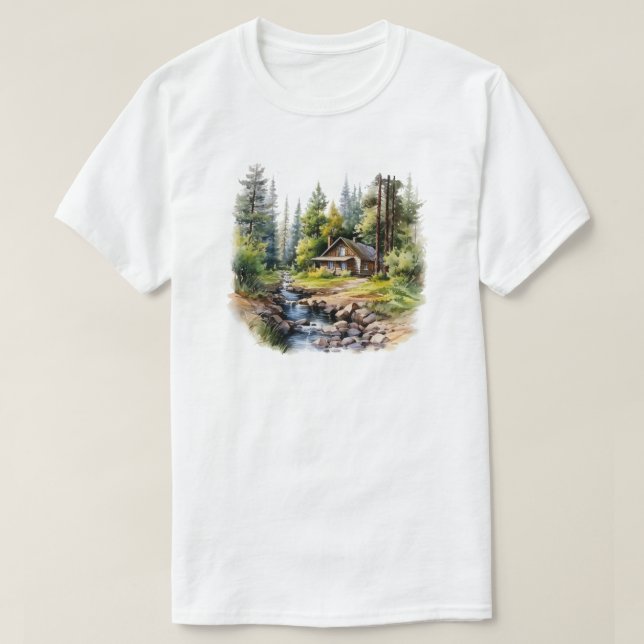 Cabin T Shirt (Design framsida)