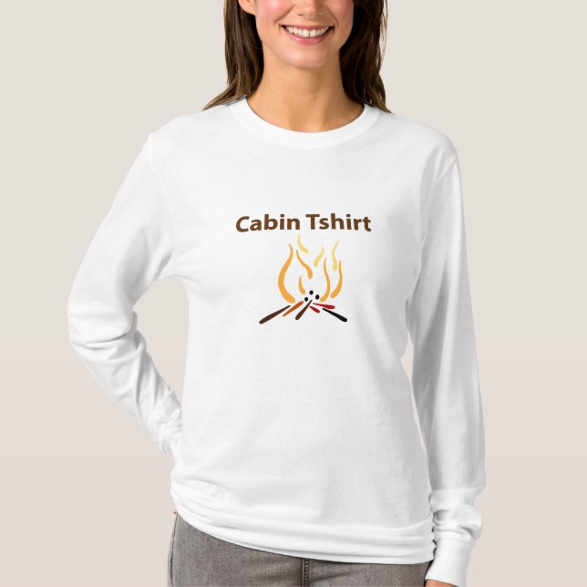 Cabin Tshirt T Shirt (Framsida)