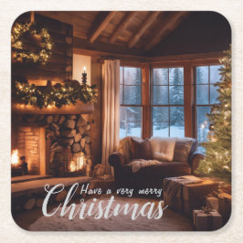 Cabin Underläggs | Scene Ten Underlägg Papper Kvadrat