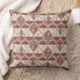 Cabincore Autumnal Stripes Kudde