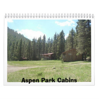 Cabins Calendar i aspen Park Kalender