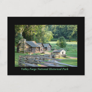 Cabins in Valley Forge Vykort