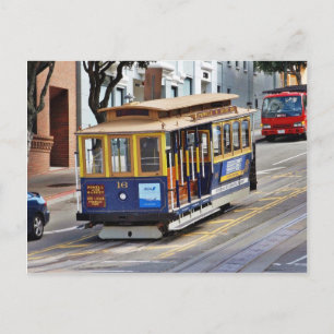 Cable Cars in San Francisco Vykort