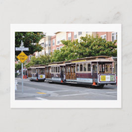Cable Cars of San Francisco, CA Vykort