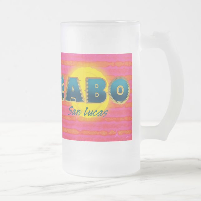 Cabo 3 frostad Glass mugg (Höger)