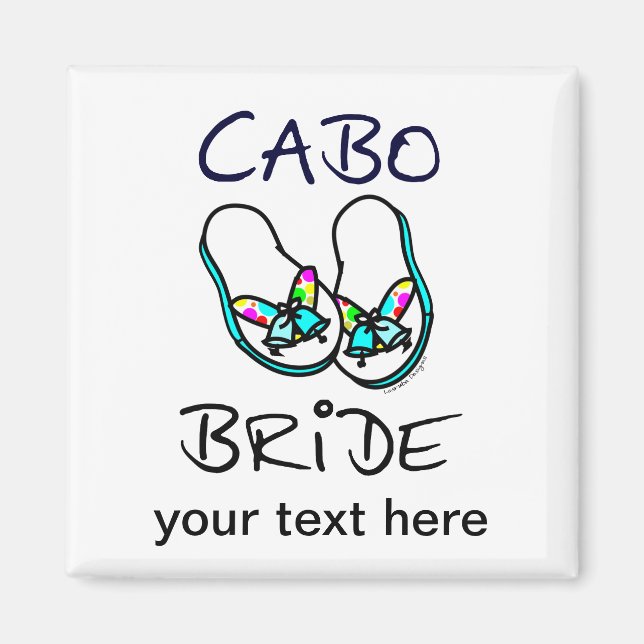 Cabo Bride Magnet (Framsidan)