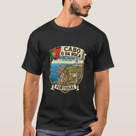 Cabo da Roca Portugal Kustäventyr T Shirt