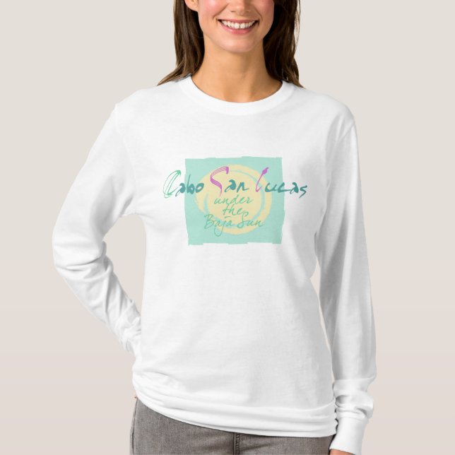 Cabo damlångärmad t-shirt (Framsida)