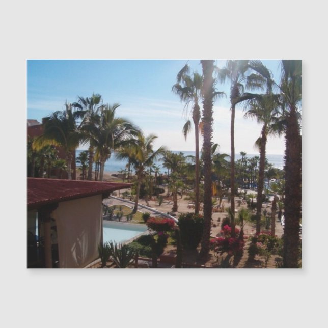 Cabo Hotel room View Magnet (Framsida)