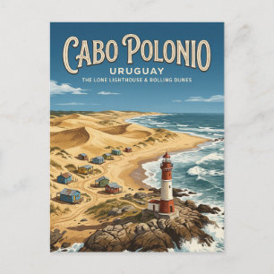 Cabo Polonio Vykort