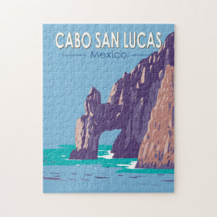 Cabo San Lucas Arch Mexiko Resa Konst Vintage Pussel