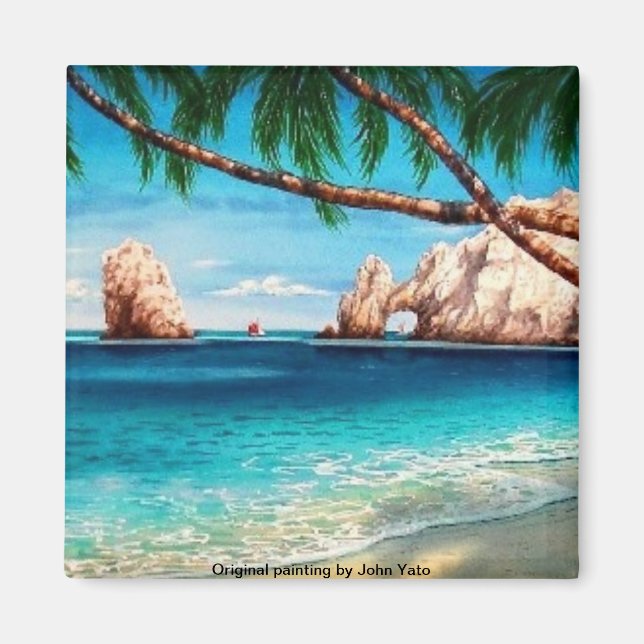 Cabo San Lucas, Baja California Magnet (Framsidan)