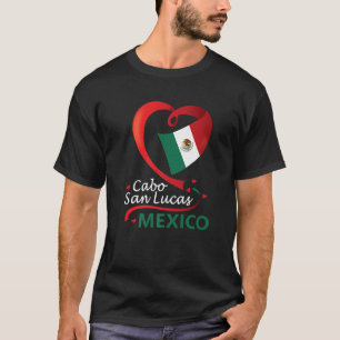 Cabo San Lucas Baja California Sur Mexico Bandera T Shirt