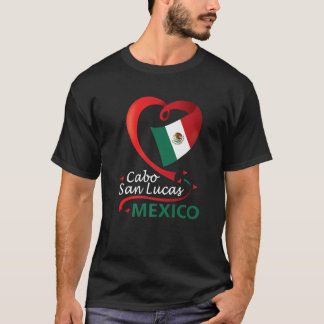 Cabo San Lucas Baja California Sur Mexico Bandera T Shirt