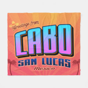 Cabo San Lucas Baja Mexico Blanket Fleecefilt