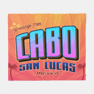 Cabo San Lucas Baja Mexico Blanket Fleecefilt