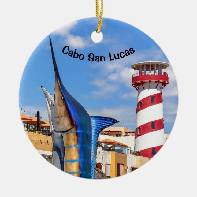 Cabo San Lucas Ceramic Ornament (Framsidan)