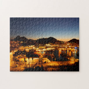 Cabo San Lucas Cityscape på solnedgången, Mexico Pussel