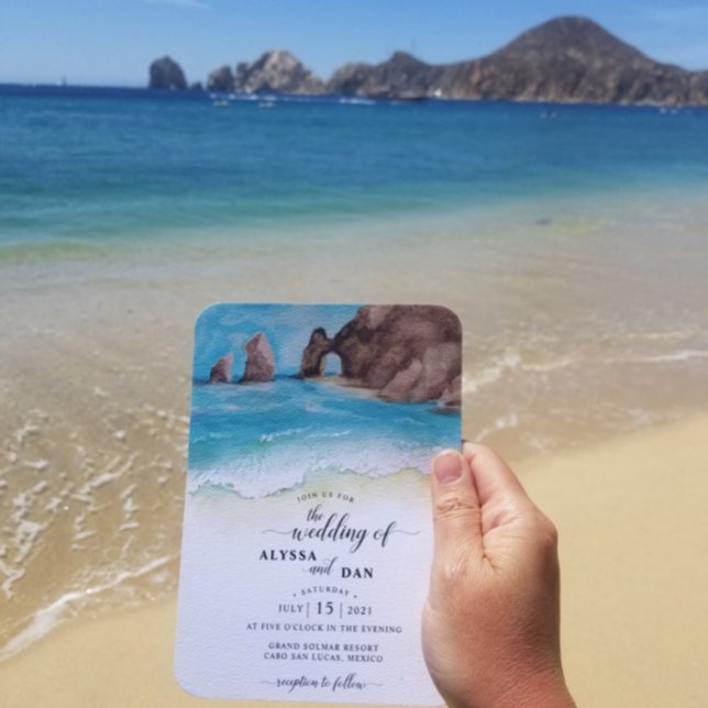 Cabo San Lucas | El Arco | Bröllop på destination Inbjudningar (Skapare uppladdad)