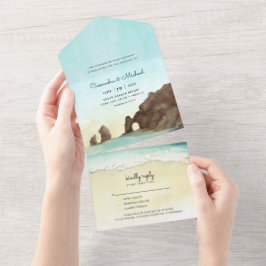 Cabo San Lucas | El Arco | Destinationsbröllop