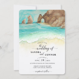 Cabo San Lucas | El Arco | Destinationsbröllop Inbjudningar