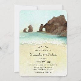 Cabo San Lucas | El Arco | Destinationsbröllop Inbjudningar