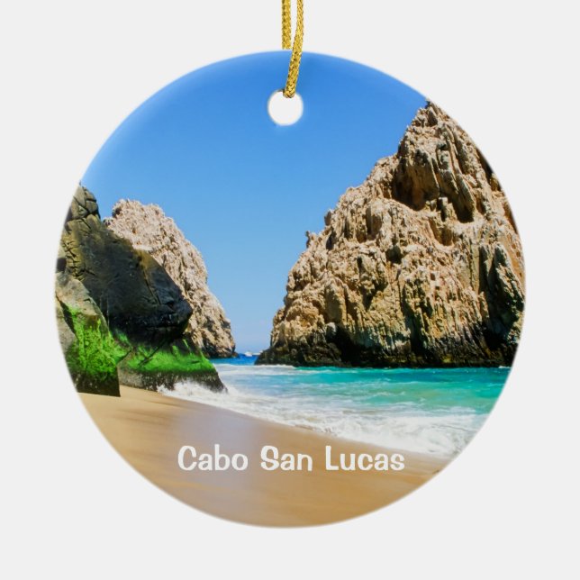Cabo San Lucas Julgransprydnad Keramik (Framsidan)