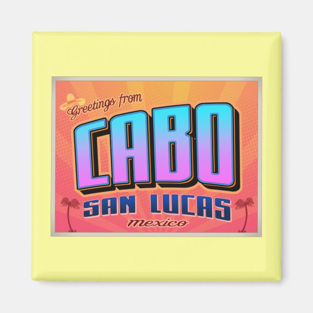 CABO SAN LUCAS MAGNET (Framsidan)