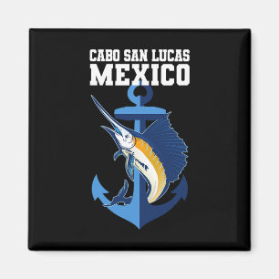 Cabo San Lucas Marlin Fishing Äventyr Anchor Magnet