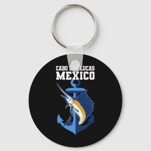 Cabo San Lucas Marlin Fishing Äventyr Anchor Nyckelring