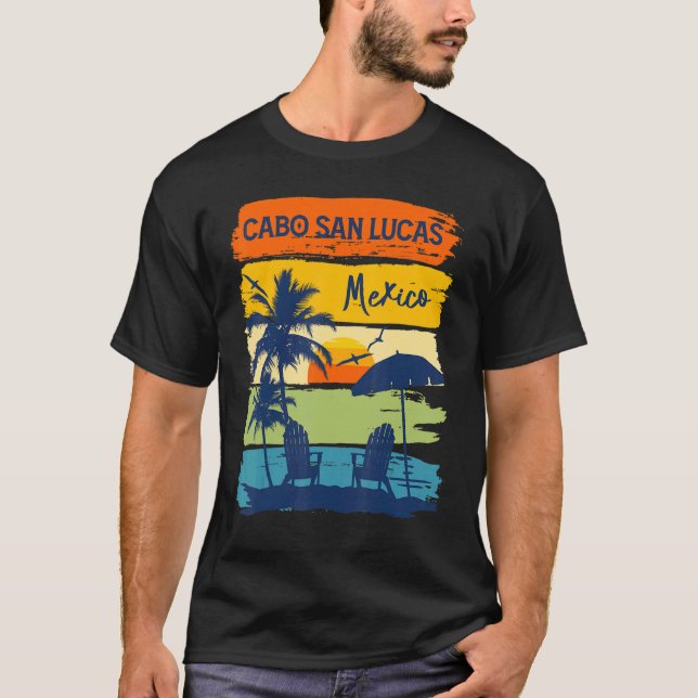 Cabo San Lucas Mexico 2022 Vacation Par Family T Shirt (Framsida)