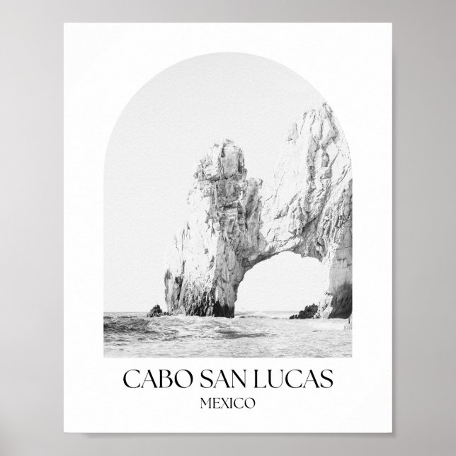 Cabo San Lucas Mexico Arch Photo Print Poster (Framsidan)