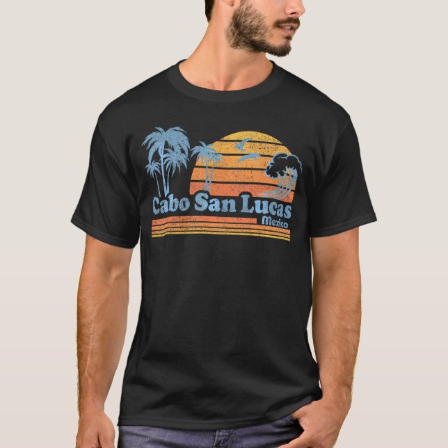 Cabo San Lucas Mexico Beach, sommaruppehåll T Shirt (Framsida)
