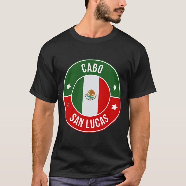 Cabo San Lucas, Mexico City T Shirt (Framsida)