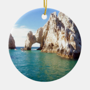 Cabo San Lucas Mexico Julgransprydnad Keramik