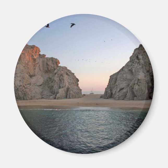 Cabo San Lucas Mexiko Älskare Beach Magnet (Framsidan)