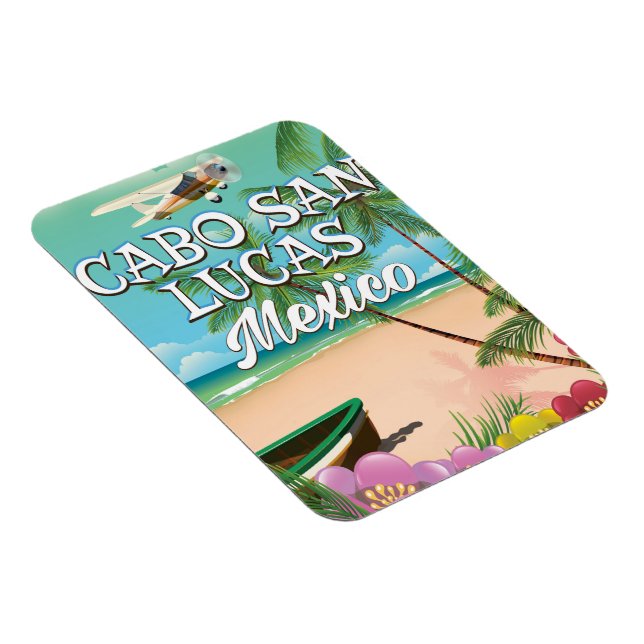Cabo San Lucas Mexiko Beach affisch Magnet (Högersidan)