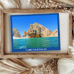 Cabo San Lucas Mexiko Beach Ocean Resa Vykort<br><div class="desc">Den här designen skapades via digital grafik. Anpassa den med din egen text. Det kan vara personlig genom att klicka på anpassningsknappen och ändra färg, lägga till namn, initialer eller ord som du vill ha. Kontakta mig på colorflowcreations@gmail.com om du vill ha denna design på en annan produkt. Köp min...</div>