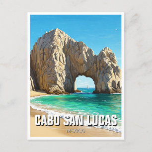 Cabo San Lucas Mexiko El Arco Travel Vykort