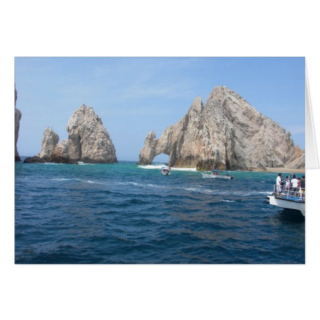 Cabo San Lucas, Mexiko Hälsningskort (Framsidan Horizontal)