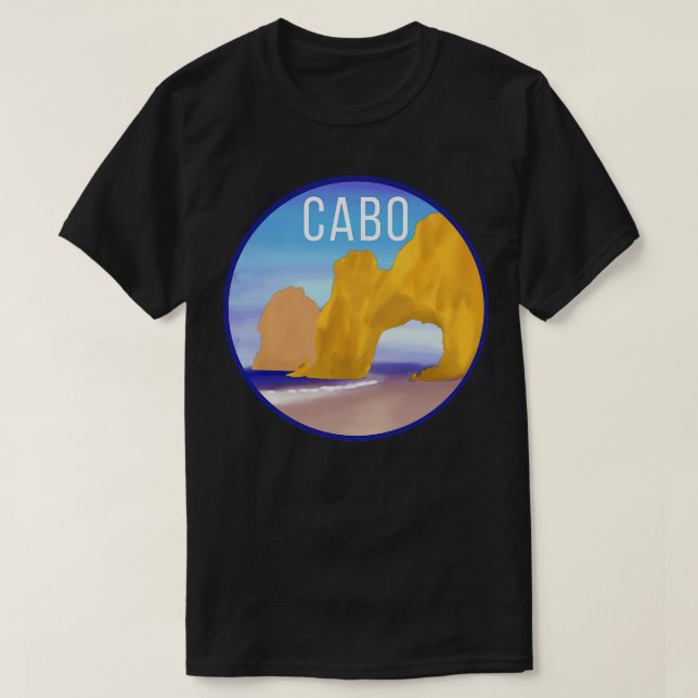 Cabo San Lucas Mexiko Los Arcos 1 T Shirt (Design framsida)