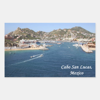 Cabo San Lucas, Mexiko Rektangulärt Klistermärke