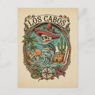 Cabo San Lucas Mexiko Resa Vykort