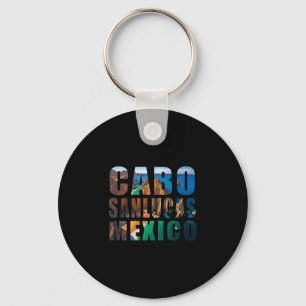 Cabo san lucas mexiko sommar strand palm semester nyckelring