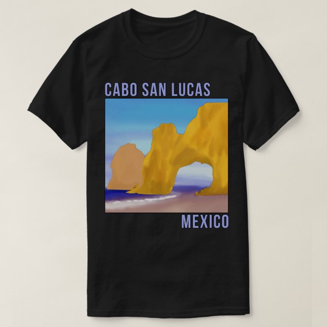 Cabo San Lucas Mexiko T Shirt (Design framsida)