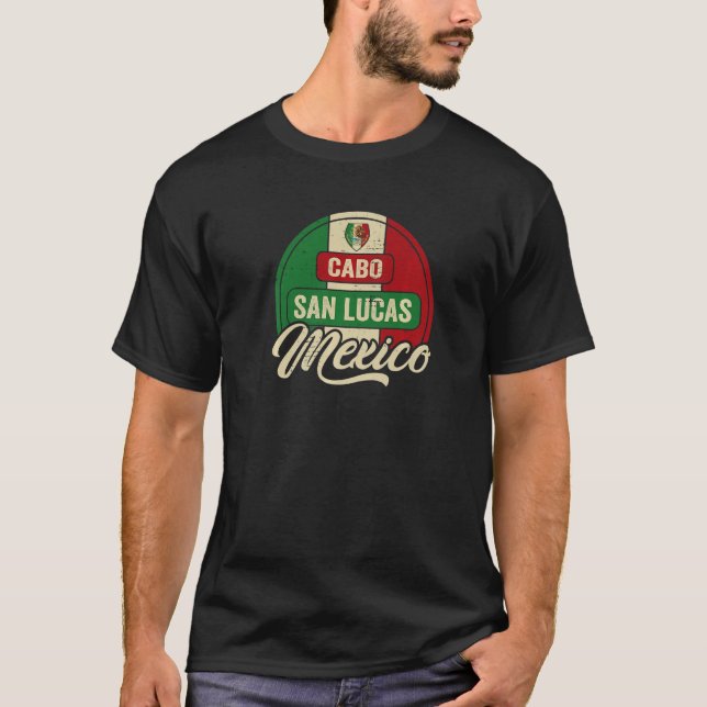Cabo San Lucas Mexiko T Shirt (Framsida)