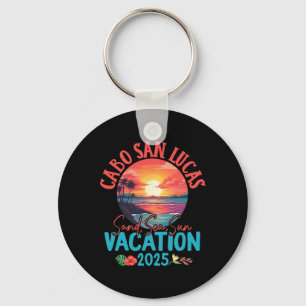 Cabo San Lucas Mexiko Vacation 2025 Souvenir Match Nyckelring